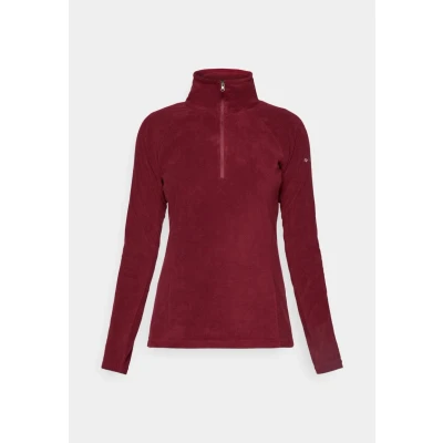 Image of Columbia Women&#039;s Glacial 4 1/2 Zip, Fleece Pull Over, Rich Wine, L