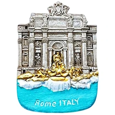 Image of 3D Fontana di Trevi Rome Italy souvenir fridge magnet,Home &amp; kitchen decoration craft,Fontana refrigerator magnet