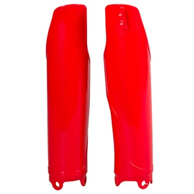 Image of Polisport Honda Fork Guards CR 125 250 2004 2007 CRF R 450 2018, Red Motocross4u