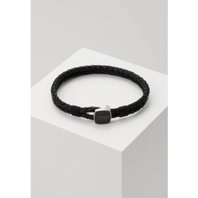 Image of BOSS SEAL Bracelet, Men&#039;s, Size: One Size, Black