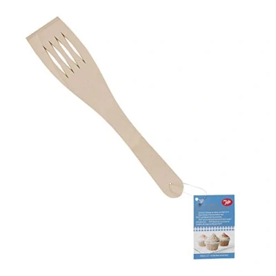 Image of Tala FSC Certified Beechwood Slotted Spatula 30cm