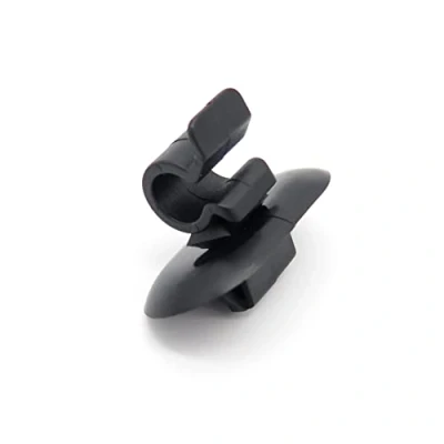 Image of VVO Fasteners Black Plastic Bonnet Strut/Stay Rod Holder Clips for Vauxhall Vivaro, (Pack of 2)