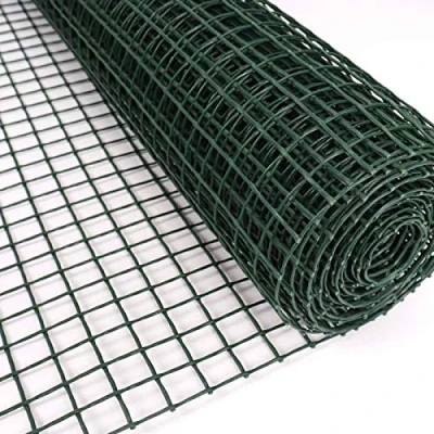 Image of Garden Mile Plastic Wire Mesh Net Netting Chicken Outdoor Planting Vegetable Protection Animal Barrier Climbing Plants Protective (Plastic 50cm x 5m)