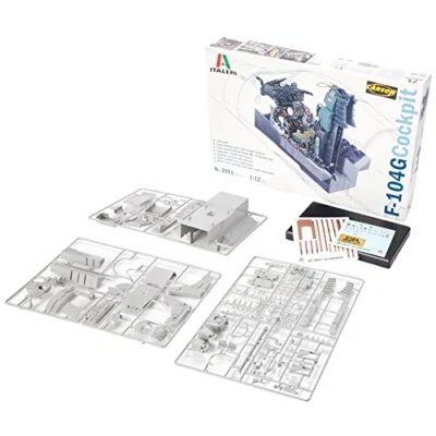 Image of Italeri ITA2991 F 104G Cockpit starfighter Model kit, Clear, Small