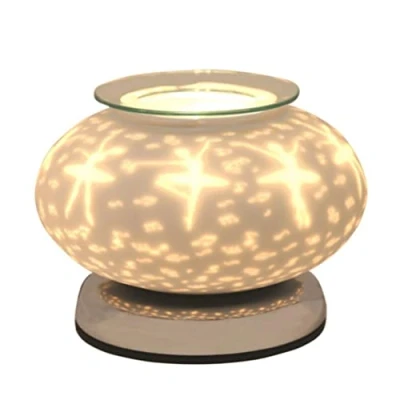 Image of Aroma Ballerina Satin Ellipse Touch Electric Wax Melt Warmer