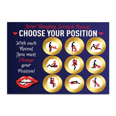Image of RED OCEAN Funny Scratch Off Card Joke Rude Naughty For Couples Boyfriend Girlfriend Husband Novelty Him Anniversary