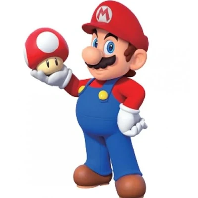Image of Hallmark Nintendo Super Mario Bros with Mushroom Christmas Ornament, Decoration, Hanging Gifts for