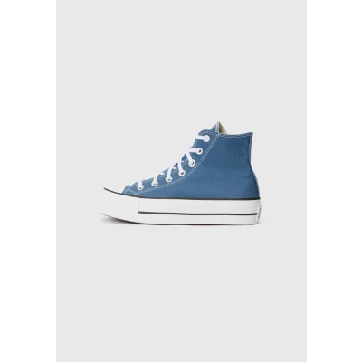 Image of Converse Chuck Taylor ALL STAR Hightop trainers, Women&#039;s, Size: 3, Slacker blue/white/black shoes