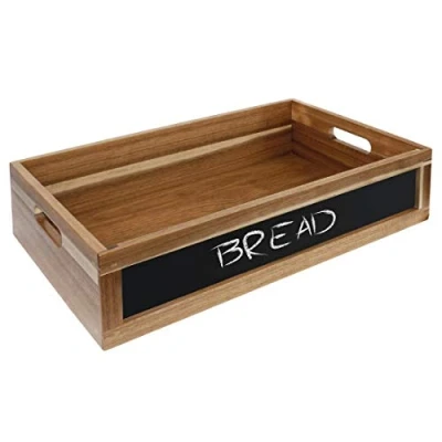 Image of Olympia Display Crate with Chalkboard Side 1/1 Gn 527X325X120mm Storage Box