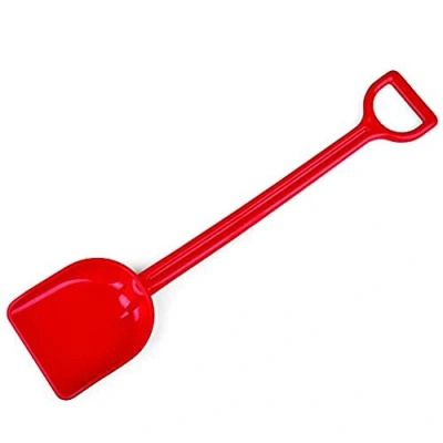 Image of Hape International E4076 Mighty Sand Shovel Beach and Garden Tool Toys, Red