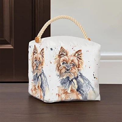 Image of lesser and pavey LP48769 Yorkshire Terrier Design Doorstop Multi color Accessory