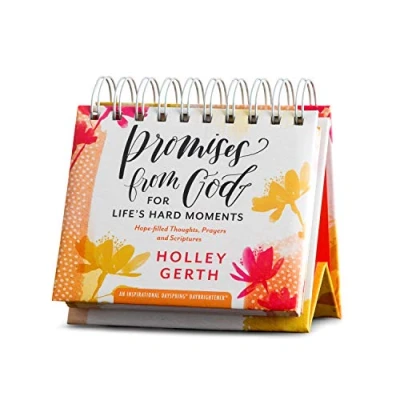 Image of DaySpring Holley Gerth Promises From God Perpetual Calendar (90856),White