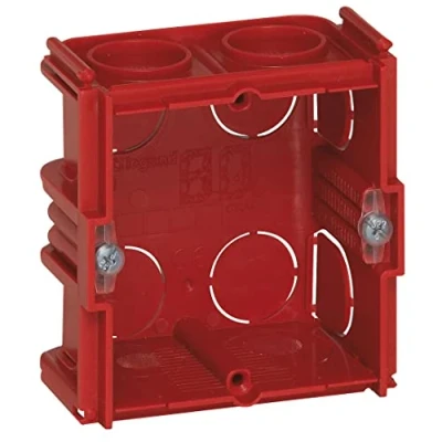 Image of Legrand LEG90531 Batibox Box for Concrete Block/Brick Walls 1 Hole Depth 40 mm