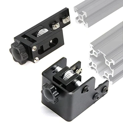 Image of Zeberoxyz Upgrade 2020 Profile X axis+4040 Double Slot Y axis Synchronous Belt Stretch Straighten Tensioner for Ender 3 Pro/Ender3 V2/CR 20 Pro 3D Printer Parts (X2020+Y4040)