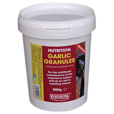 Image of Equimins EQS0284 Garlic Granules Refill Clear, 3 kg