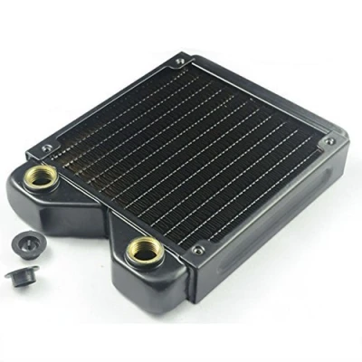 Image of BXQINLENX 120 Pure Copper 12 Pipe Heat Exchanger Radiator for PC CPU CO2 Laser Water Cool System Computer