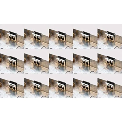 Image of x15 Back Box Repair Clips Replace Damaged Threads or Lugs on Installed Electrical Metal Pattress Boxes
