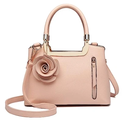 Image of Miss Lulu Handbags for Women Ladies Shoulder Bags Fashion PU Leather Crossbody Top Handle Bag