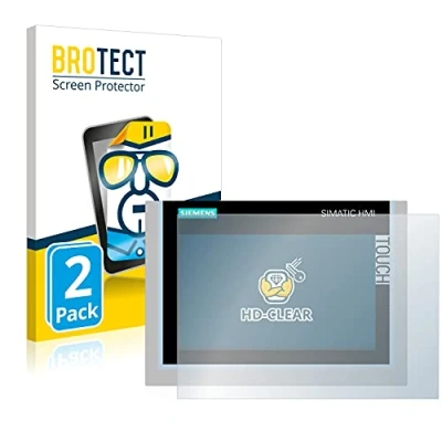 Image of brotect Screen Protector compatible with Siemens Simatic HMI TP700 Comfort (2 Pack) HD Clear Protection Film