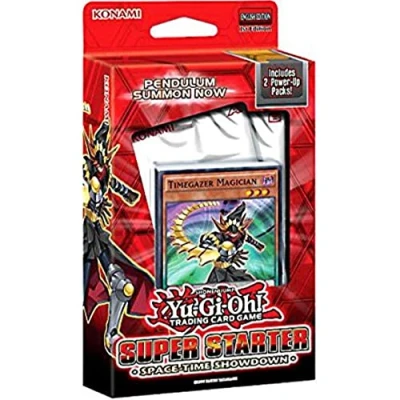 Image of Yugioh 2014 Trading Card Game Super Starter Deck SPACE TIME SHOWDOWN 50 cards!