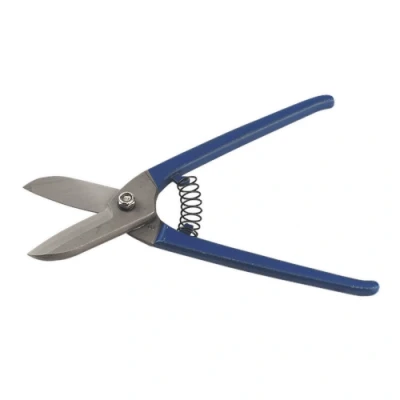 Image of Sealey Tin Snips/Shears 250mm Spring Loaded