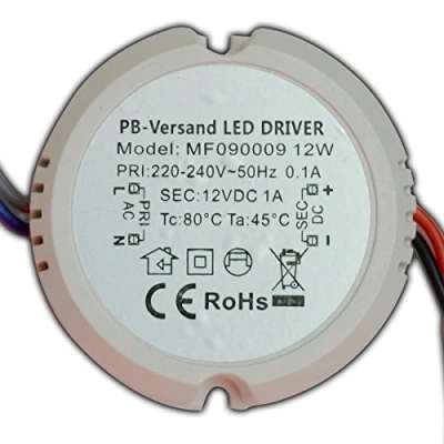 Image of PB Versand G4 / GU4 MR16 MR11 Mini LED Light Bulb Driver Transformer 12 V DC W Round