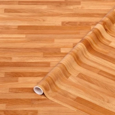Image of d c fix vinyl wrap Butcher block wood effect 67,5 cm x 2 m sticky back plastic roll for furniture, kitchen &amp; cupboards contact paper sticker self adhesive film