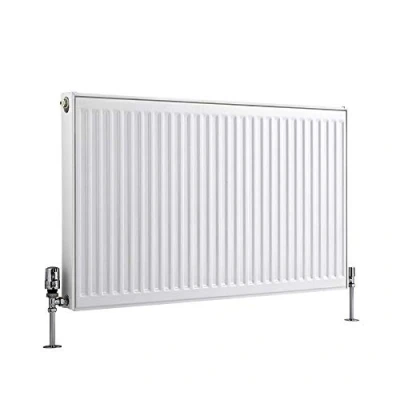Image of Milano Compact White Type 11 Horizontal Single Panel Convector Radiator 600mm x 1000mm