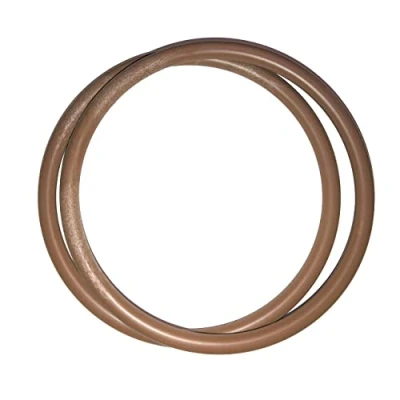 Image of Linic Products UK Made Bag/Purse Handles, Plastic, Round, Brown Wood Effect, 1 Pair, Large, 20cm, Macrame, Sewing (S7797). Free Postage.