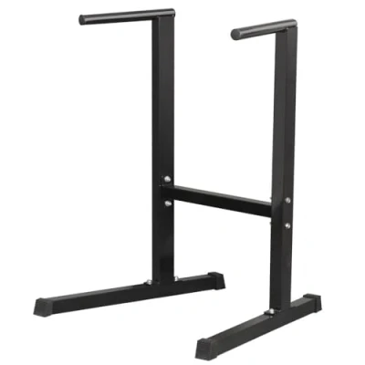 Image of Yaheetech Dip Station Stand Chest Tricep Exercise Workout Pull up Dipping Bars Black