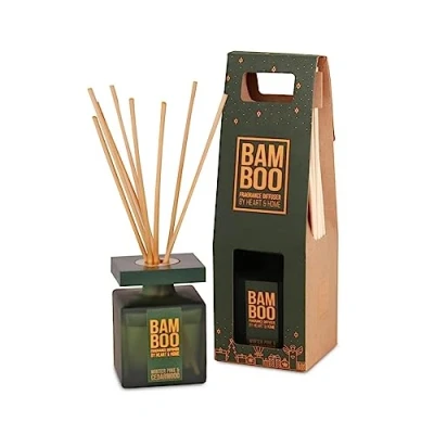Image of Bamboo Fragrance Diffuser (Winter Pine &amp; Cedarwood)