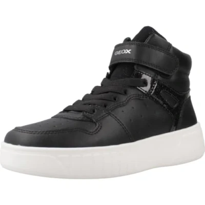Image of Geox J MIKIROSHI Girl B Sneaker, 4.5 UK Black