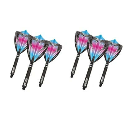Image of RED DRAGON Peter Wright Snakebite Freestyle Hardcore Flight and Nitrotech Stem Combo