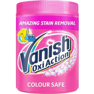 Image of Vanish Oxi Action 3 Pack of Gold Powder Fabric Stain Remover Vibrant (1kg)