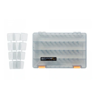 Image of Savage Gear Lurebox 5B Smoke 27,5 x 18 4,5cm Tacklebox
