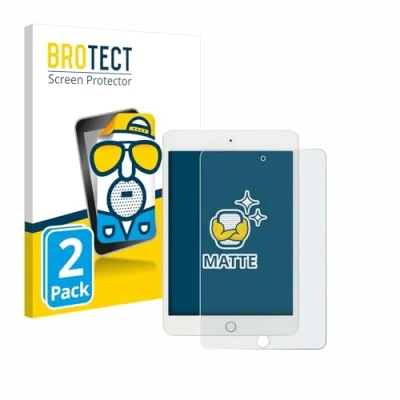 Image of brotect Screen Protector Anti Glare compatible with Apple iPad Mini 5 2019 (5th. Gen.) (2 Pack) Matte, Protection Film