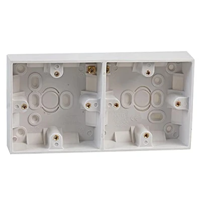 Image of Dual Surface PATRESS 37MM Back Boxes/MOUNTING Boxes Electrical, 1 X Qty 909