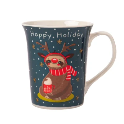 Image of Sloth Christmas Mugs 350ml Assorted Sizes