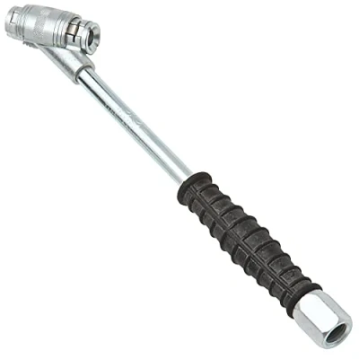 Image of PCL CO3A03 Twin Clip On Tyre Valve Connector with Open End Inflator Forecourt Car, Van Truck