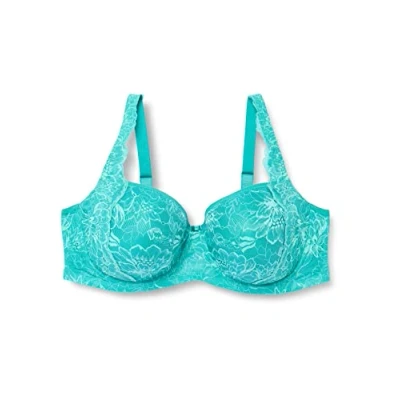 Image of Triumph Women&#039;s Amourette Charm Conscious WHP02 Bra, Topaz, 36D