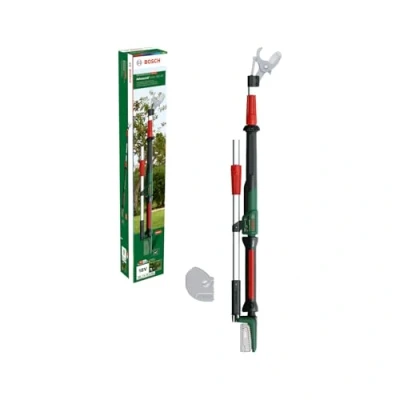 Image of Bosch Cordless Pruner AdvancedPrune 18V 45 (for Effortless Cutting of Branches Up to 45mm; 18 Volt System; 600 Cuts; with Extension Pole, Without Battery Or Charger)