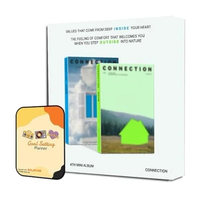 Image of Onew Album CONNECTION INSIDE ver. (PHOTOBOOK ver.)+Pre Order Benefits+BolsVos Exclusive K POP Giveaways Package