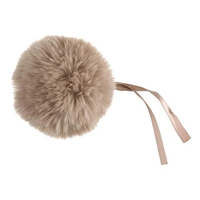 Image of Natural Giant 11cm Faux Fur Pom for Decorations &amp; Crafts