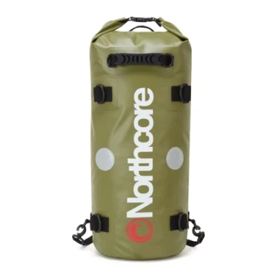 Image of Northcore Surfing and Watersports Accessories 40L 40 Litre Capacity Dry Bag Backpack Rucksack Olive