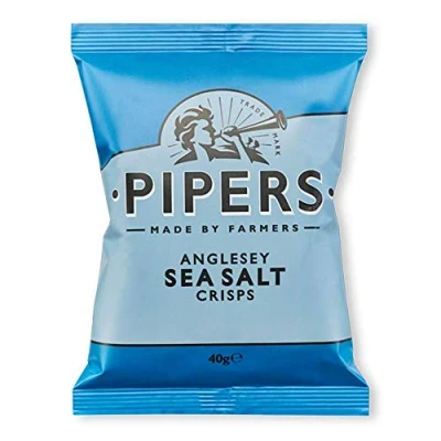 Image of Pipers Gluten Free Anglesey Sea Salt Vegan Crisps Multi Pack (24)