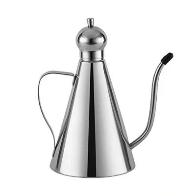 Image of DYEY Olive Oil Dispenser, Stainless Steel Bottle, Leakproof Pot, Drizzler, Dispenser Kitchen Storage Container(500ml)