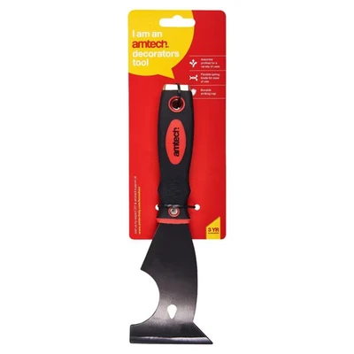 Image of Amtech G0642 6 in 1 Scraper with Soft Grip Handle