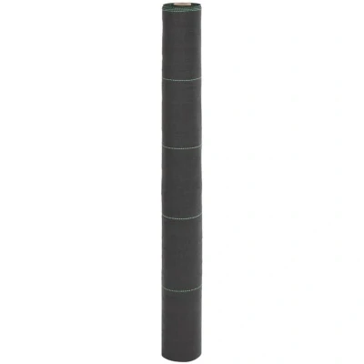 Image of vidaXL Weed Membrane Black 1x10 m PP