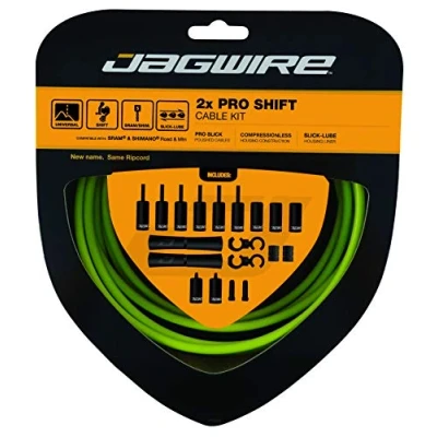 Image of Jagwire Kit Cables and Liners Unisex Adult Organic Green