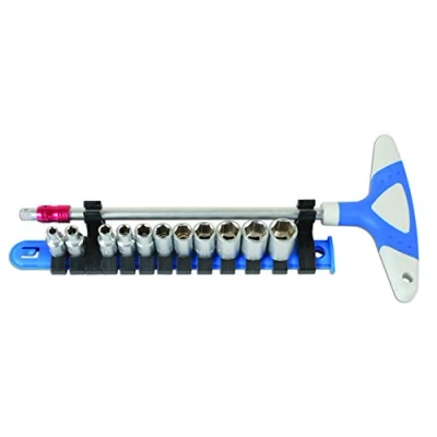 Image of Laser 6346 T Handle Socket Set 1/4&quot;D 12pc